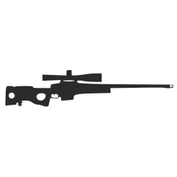 AWP Sniper Keychain