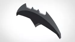 Batarang 2 from the movie Batman vs Superman 3D print model
