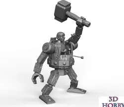 battle machine sculpture model clash of clans