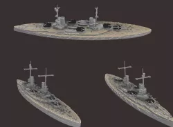 Battleship SMS Kaiser, 1/2000