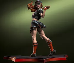 Batwoman Bombshells 3D print model