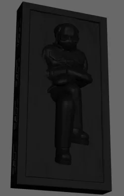 Bernie in Carbonite