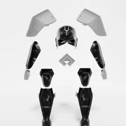 Black Bolt Cosplay