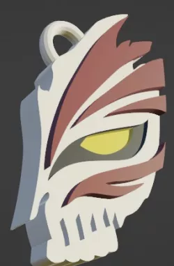 Bleach Hollow Mask Keychain