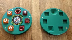 Blood Bowl Dice Box with Logos