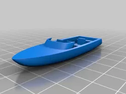 Boat keychain