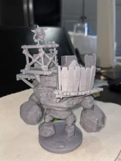 Bokoblin Stone Talus Statue (Zelda BOTW 2 Trailer)