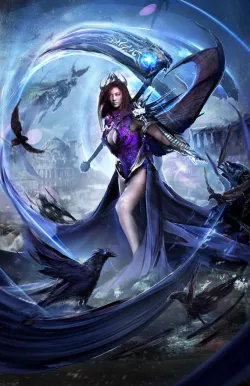 Bringer of Death women model rough 3D model