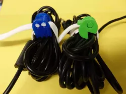 Cable attaches with silicone strap / Attache cable avec bracelet en silicone
