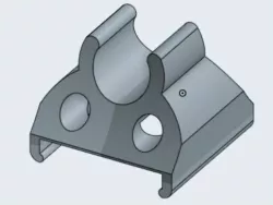 cable clip for RACKIT brand shelving legs.