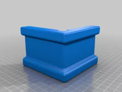 Cargo securing strap support (for 450 kg straps)