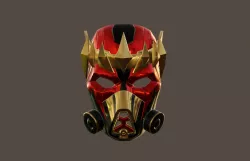 Caustic Mad King Mask