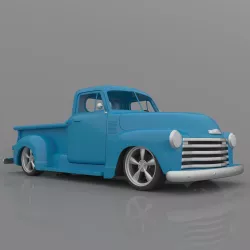 Chevrolet 3100 Pickup 1950 Classic for 3D Printing