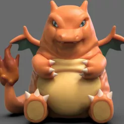Chonky Dragon / Fat Charizard