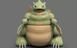 Chonky Mantis / Fat Scyther Pokemon