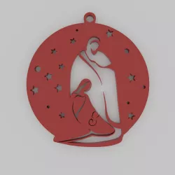 Christmas Decoration - Nativity scene