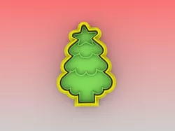 Christmas tree cookie cutter-Christmas tree cookie cutter