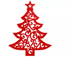 Christmas Tree Wall Decor