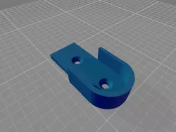 closet bar support