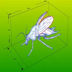 Cockroach for board game Fallout: Wasteland Warfare