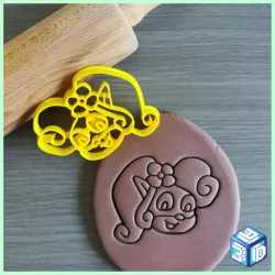 COCO CRASH BANDICOOT COOKIE CUTTER