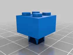 Construction Brick Membrane Keycap (clearly not LEGO)