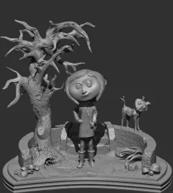 Coraline Diorama