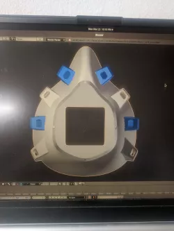 COVID-19 MASK Remix (Easy-to-print, no support, filter required)