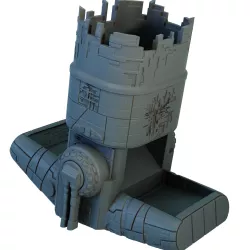 Crashed Spaceship Dice Tower
