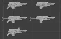 Custom Lasgun Shortys