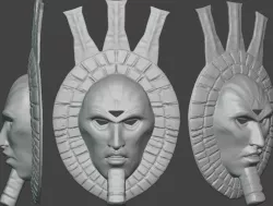 Dagoth Ur Mask From The Elder Scrolls