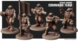 Desert Hawks Command Squad