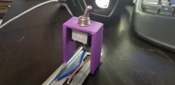 DIN Rail Mount for 1/2" Toggle Switch
