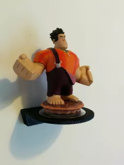 Disney Infinity Character Shelf using Command Strips