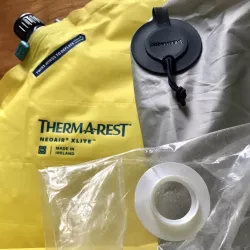 DIY Ultralight Mat Pump Sack - Therm-a-Rest WingLock Inflator with Cap