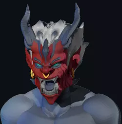 DocArtillery Follower Appreciation Demon Bust gift 1
