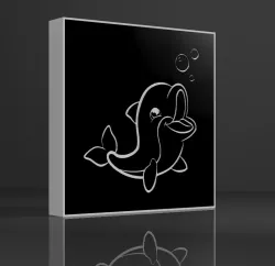 Dolphin Lamp