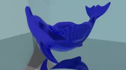 Dolphin planter