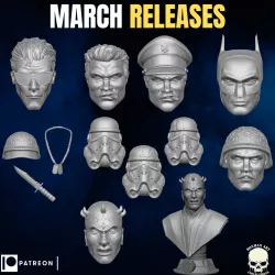 Donman Art March 2022 Collection For Action Figures