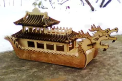 Dragon Boat CNC - Laser Cut cdr