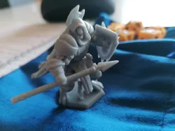 Duongens & Dragons - Miniature Dragond Warrior