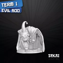 Evil Boo Bust - Sekai 3D Models - Tested and Ready for 3D printing