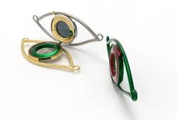 eye iris diaphragm pendant