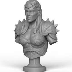 Female Warrior Statue