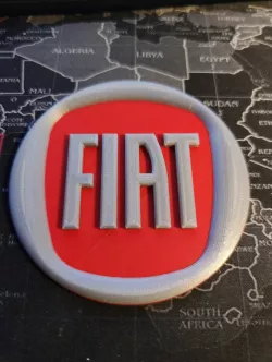 Fiat logo colored