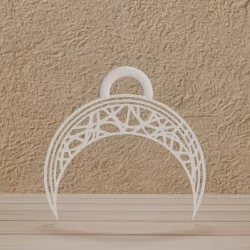 File : The Moon pendant in STL digital format