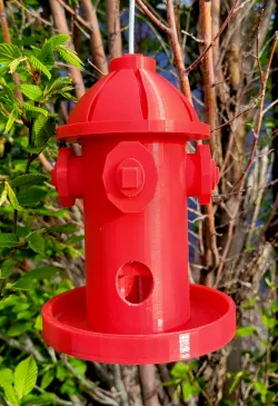 Fire Hydrant Bird Feeder
