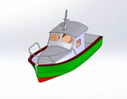 Fishing Boat 3D