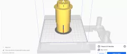Flashforge Spool Holder with flying door