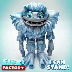 FLEXI PRINT-IN-PLACE STANDING YETI